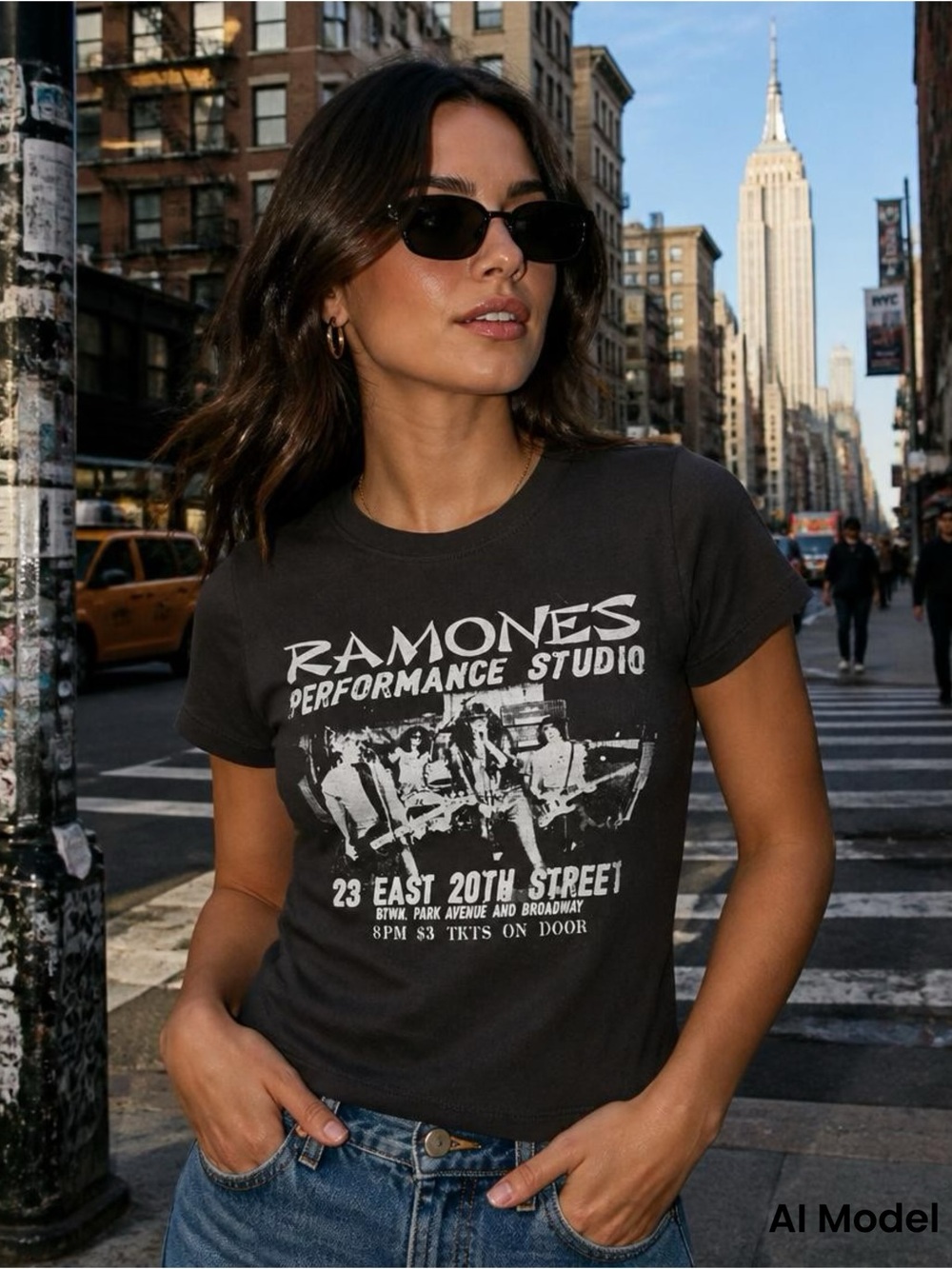 Divided Black Ramones Graphic Tee